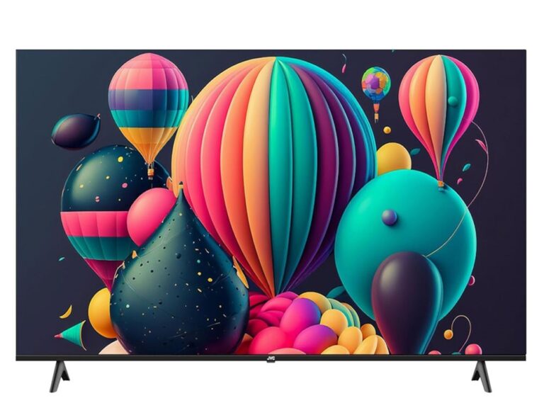 تلویزیون جی وی سی ال ای دی مدل LT-55 NQ7125-4K-SMART-QLED-UHD-ANDROID11 55 اینچ