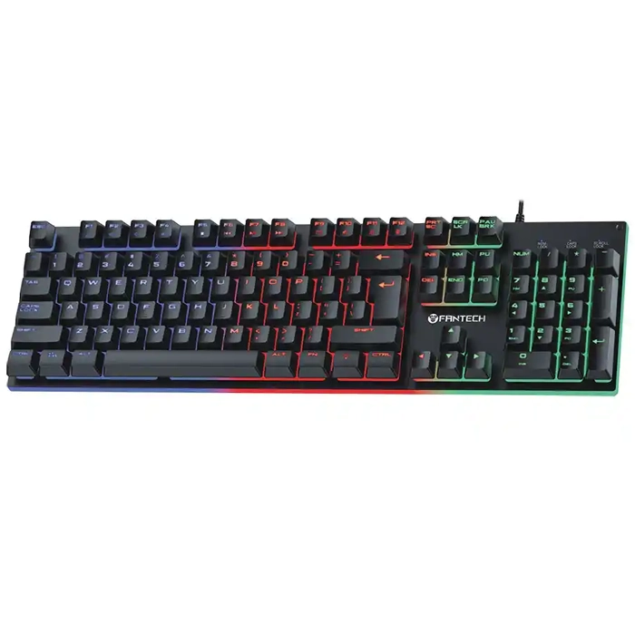 Fantech Gaming Keyboard Model FIGHTER III K614L + طراحی ارگونومیک