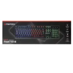 Fantech Gaming Keyboard Model FIGHTER III K614L + نورپردازی RGB خیره‌کننده