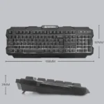 Fantech Hunter Pro K511 Gaming Keyboard 2 + بهترین انتخاب برای گیمرهای حرفه‌ای