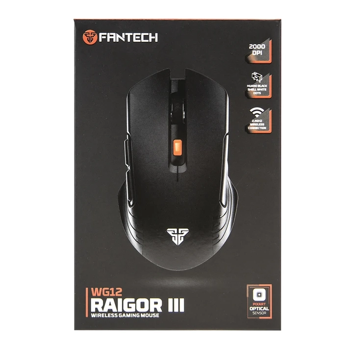 Fantech Wireless Gaming Mouse Model RAIGOR III WG12 + مقرون به صرفه