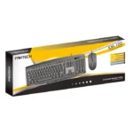 Fantech keyboard and mouse model KM-100 5 + پشتیبانی از میانبرها