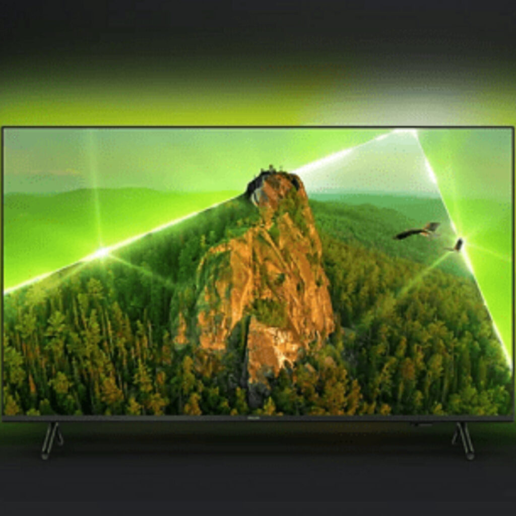 فيلييس ال ای دی 55 اینچ هوشمند با قابلیت 55PUT 7908/98-4K-UHD مدل Ambilight 