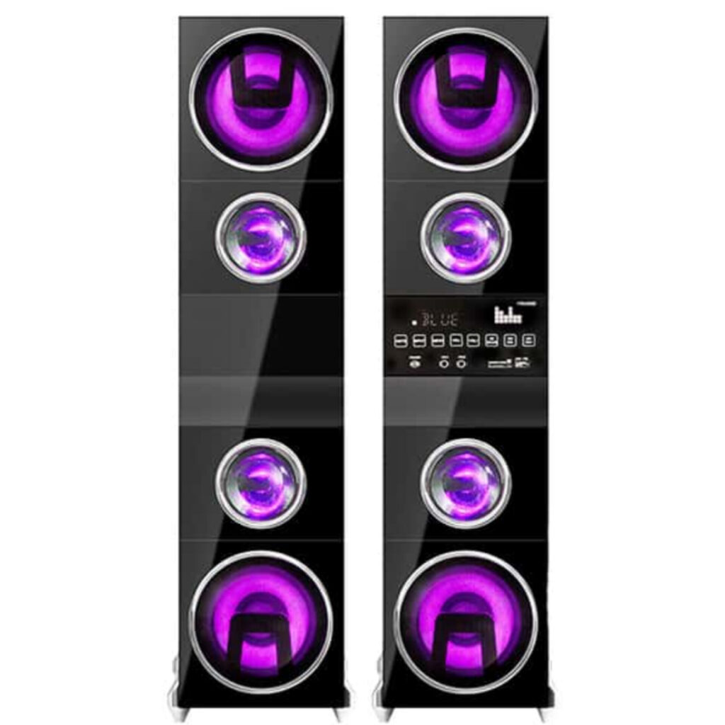 L-phoenix 3 مشکی دوتکه اسپیکر میکرولب