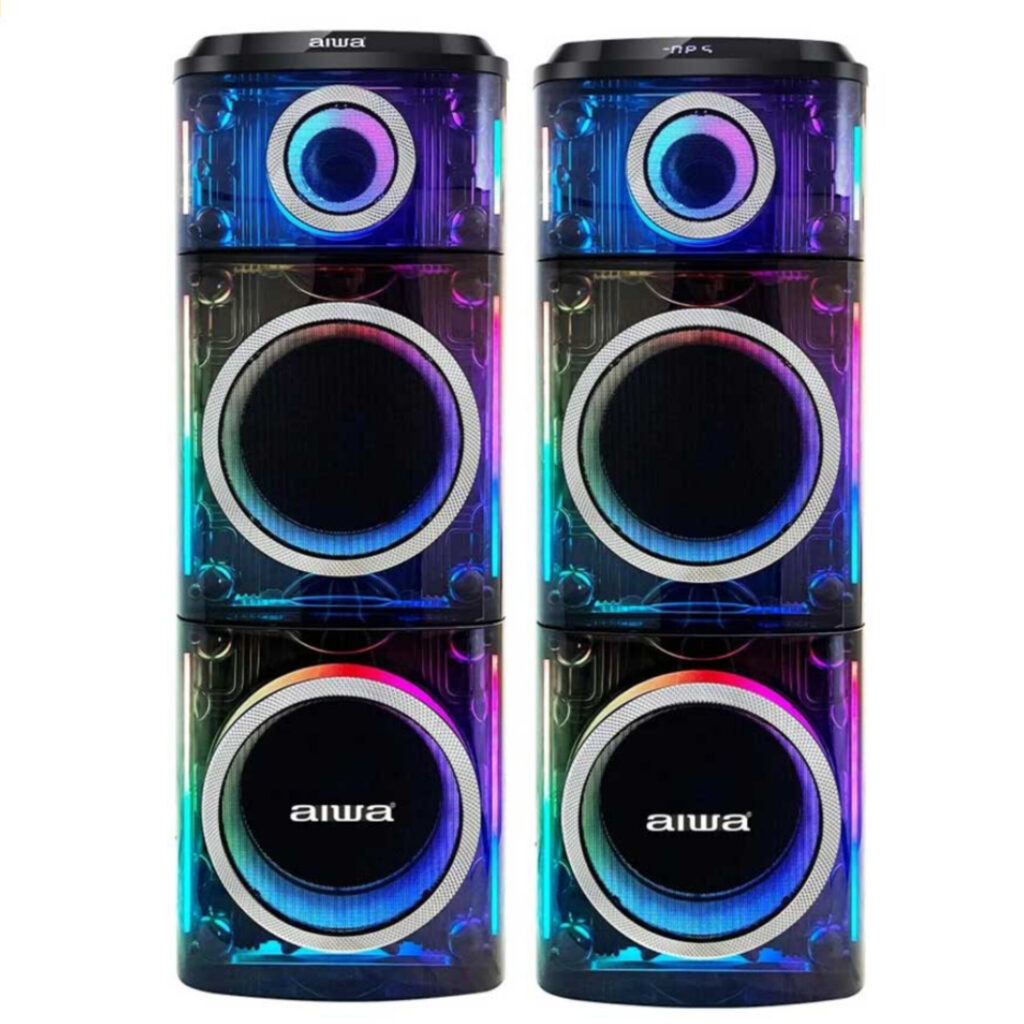 R-AIWA-X2100DSN- PRO-BT/MIC 12 ساب 4 تکه 2 اسپیکر ایوا