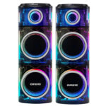 L-AIWA-X2100DSN- PRO-BT/MIC 12 ساب 4 تکه 2 اسپیکر ایوا