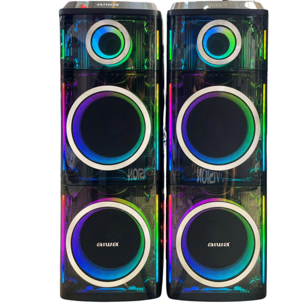 R-AIWA-X2200DSN- PRO-BT/MIC 12 ساب 4 تکه 2 اسپیکر ایوا