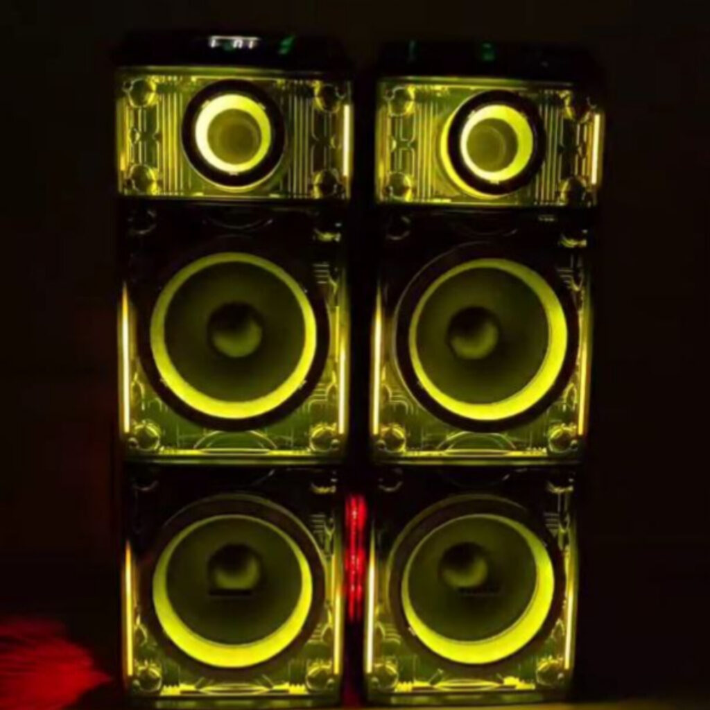 R-AIWA-X2200DSN- PRO-BT/MIC 12 ساب 4 تکه 2 اسپیکر ایوا