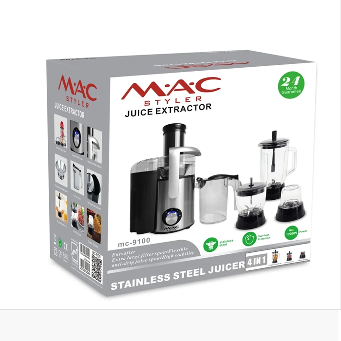 Mac Styler Juicer Model MAC-9100 + قدرت زیاد