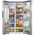 Zerowatt Side-by-Side Refrigerator Freezer Model ZS802